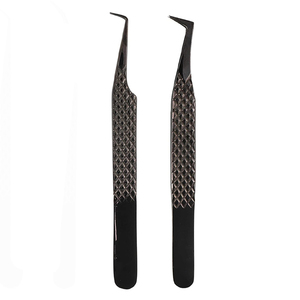 Pinzas para Extensión de Pestañas con Diseño de Diamante, Fabricadas con Acero Japonés, de la Mejor Calidad - Product Image 3