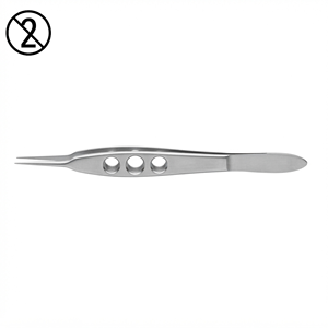 เครื่องมือผ่าตัดตาแบบใช้ครั้งเดียว NAZIR HABIB Thorpe Forceps 2x3 ซี่ฟันตรง สำหรับการผ่าตัดจุลศัลยกรรมตา - Product Image 1