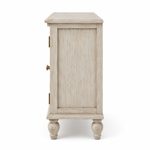 Excellent Quality Eco-Friendly Traditional Solid Wood Spiral Motif 2 Door Sideboard Drawers Space Saving Living Room Hotel Use - Product Image 4