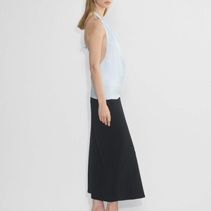 Blusas y camisas de mujer: Top corto sexy con cuello halter y espalda descubierta para verano, ajustado - Product Image 3