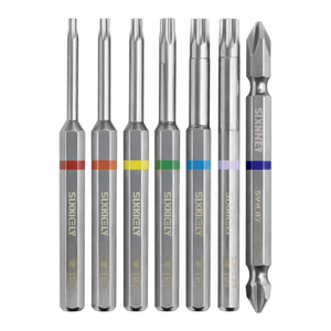 Jeu de 7 embouts Torx trempés T10-T40 et PH2, jeu de tournevis de précision de 75 mm - Product Image 2