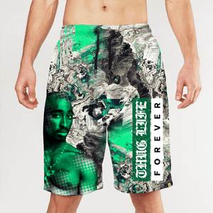 Shorts de Baño para Hombre con Estampado de Plátanos Coloridos, Secado Rápido, Cordón Ajustable, Diseño Casual con Franja Lateral - Product Image 5
