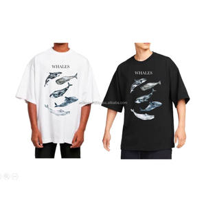 T-shirts en coton biologique sur mesure pour hommes et femmes T-shirts surdimensionnés du fabricant - Product Image 3