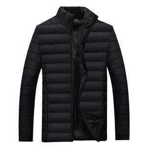 Chaqueta Acolchada Extra Grande con Cierre para Hombre, de Primera Calidad, Sólida, para Invierno, Cálida, Personalizada, Impermeable, de Plumón de Alta Calidad - Product Image 2