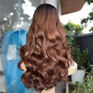 Perruque Lace Front Cheveux Humains Vietnamiens 100% Naturels de Qualité Supérieure, Cheveux Ondulés - Product Image 1