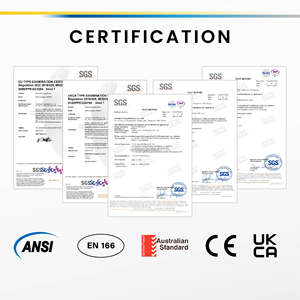 EN166F Certified over the glasses anti-bacterial industrial safety goggles for medical and dust-free environments - Product Image 4