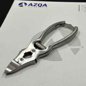 Coupe-ongles à double action pour ongles épais, en acier inoxydable, outil de pédicure - Product Image 4