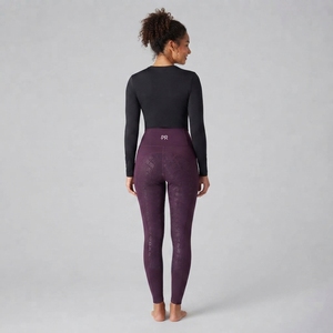 Leggings d'équitation pour femmes de qualité supérieure, fabriqués avec un tissu extensible respirant, coupe confortable, qualité durable et excellente. - Product Image 5