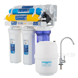 เครื่องกรองน้ำ RO แบบ OEM ODM สำหรับใช้ในครัวเรือน เครื่องกรองน้ำอัลคาไลน์ติดผนัง ระบบ Reverse Osmosis - Product Image 1