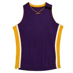 <b>Personalised</b> Customised Mesh Reversible Basketball Jersey New Polyester Match Training Suit Team Jersey Wholesale Price - Product Image 5