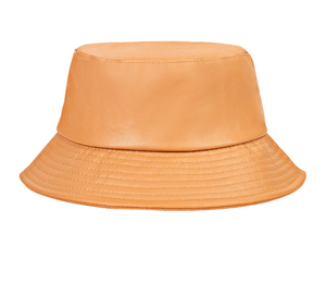 Sombrero de Pescador de Cuero Negro al por Mayor, Diseño Personalizado de Alta Calidad, Sombrero Genuino para Adultos, Uso Casual al Aire Libre, Protección Solar - Product Image 5
