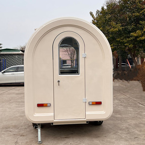 Popular diseño de moda de la calle Mini móvil de café Van Cart Food Vending Trailer - Product Image 5