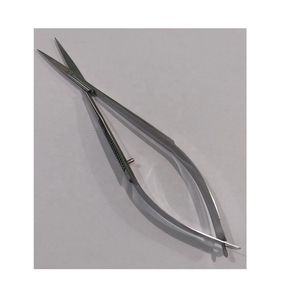 Ciseaux professionnels de précision à action rapide avec lame en acier inoxydable et manche en acier pour les cuticules - Product Image 4