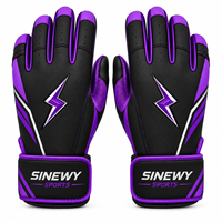Gants de frappe SINEWY noirs et verts en cuir PU respirant avec support de poignet et fermeture auto-agrippante unisexe pour adulte, entraînement et compétition, droit/gauche