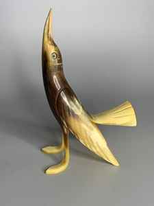 Figuras Artísticas de Aves de Cuerno, Par para Decoración Moderna del Hogar y la Oficina a un Precio Económico, Hechas a Mano - Product Image 3