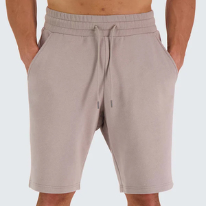 Shorts en coton décontractés pour hommes, fermeture à cordon, longueur genou, avec poches - Product Image 6