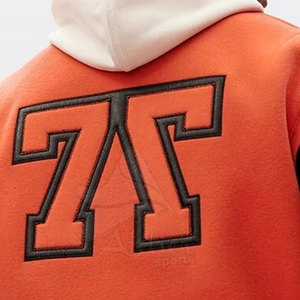 Veste de baseball respirante en cuir pour homme avec logo personnalisé – Nouvelle collection - Product Image 5