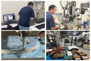 ชิ้นส่วนแม่พิมพ์ที่ผลิตด้วยเครื่อง CNC ความแม่นยำสูง |   สลักดัน, ตัวเลื่อน, แกนแม่พิมพ์, แผ่นแทรก และแผ่นรองรับ ได้รับการรับรองมาตรฐาน ISO9001 - Product Image 4