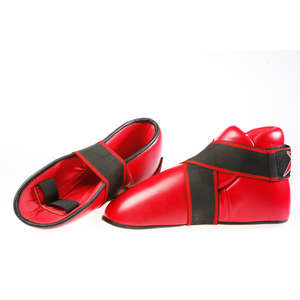 Bottes de sparring en cuir synthétique pour le kick-boxing, les arts martiaux et le taekwondo, modèle semi-contact - Product Image 1