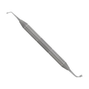 Instrumento de restauración dental de acero inoxidable con mango hueco ergonómico, tipo plugger serrado 154, 1.4MM 2.4MM - Product Image 1