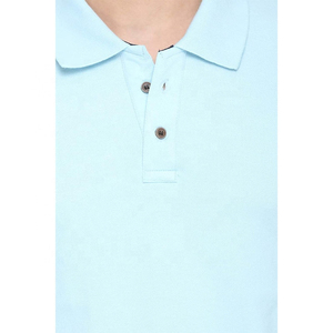 Camiseta Polo Personalizada de Manga Larga Negra/Logotipo Bordado al por Mayor Camiseta Polo de Algodón de Manga Larga/Camiseta de Manga Larga de Alta Calidad - Product Image 6