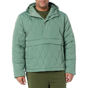 Warm Lightweight Hooded Quilted Puffer <b>Jacket</b> For Women <b>With</b> Full Front <b>Zipper</b> And Deep Side <b>Pockets</b> - Product Image 1