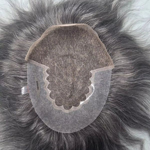 Taz Hair BD - Peluca de Cabello Humano Remy Indio para Hombre, Ondulado Profundo, con Frente de Encaje - Alibaba Bangladesh - Product Image 1