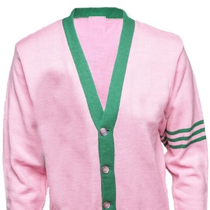 Suéter Cárdigan Personalizado para Mujeres de la Hermandad Universitaria, Suéter Cárdigan de Punto Holgado para Otoño e Invierno, Suéter Informal para Mujer - Product Image 2