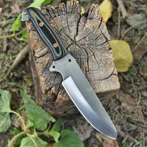 Couteau de chasse à lame fixe de qualité industrielle UA Supplies, acier au carbone, manche en micarta, survie en plein air, 12 pouces, OEM - Product Image 2