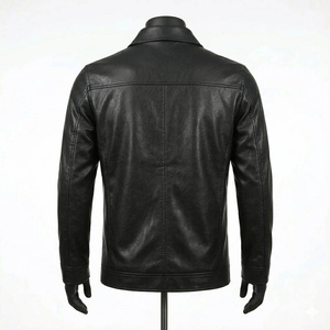 Unique Design Competitive Price Custom Made Men Leather <b>Jackets</b> Top Sale Your Own logo New Style Leather Men's <b>Jackets</b> - Product Image 3
