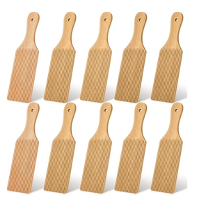 Planche à gnocchis en bois avec surface striée pour la préparation de gnocchis et de pâtes, nouvelle arrivée, planche à pâtes en bois. - Product Image 3