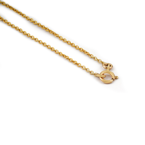 Collar con Colgante Minimalista de Oro Amarillo K14 con Zafiro Azul y Diamantes, 100% Genuino, Piedras Preciosas, Nuevas Llegadas, Joyería Personalizada - Product Image 6