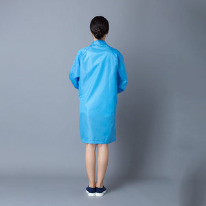 Camice <span class=keywords><strong>da</strong></span> Laboratorio Antistatico Baichen Bianco in Poliestere, Stile Midi con Cerniera Frontale, <span class=keywords><strong>Abbigliamento</strong></span> Protettivo per Industria Alimentare ed Elettronica ESD - Product Image 6