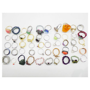 Fabulous Quality Perfect Cost Unisex <b>Jewellery</b> Japan Style Pre-Owned Accessories Set 50 2026 Fashion Rings - Product Image 1