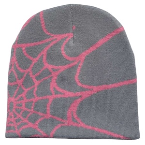 หมวกบีนนี่สำหรับผู้ชายและผู้หญิงหมวกถักผ้าแจ็คการ์ดสำหรับฤดูหนาวดีไซน์เนอร์ทุกเพศ - Product Image 1