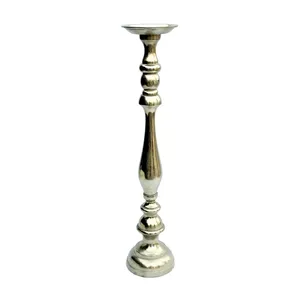 Handmade Iron <b>Candlestick</b> <b>Holder</b> Rustic Farmhouse Design Portable Home Decor for Valentine's Day Gatherings-Zahid Exports - Product Image 1