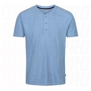 Wholesale High Quality Unisex Henley <b>T</b> <b>Shirt</b> Plus Size Canvas Short Sleeve <b>Grandad</b> Neck Casual Summer Tops Premium Cotton - Product Image 1