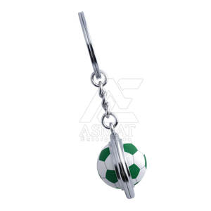 Porte-clés de football personnalisé en gros – Porte-clés de ballon en caoutchouc, promotionnel, sportif, nouveau style - Product Image 3