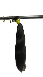 Extensions de cheveux humains vierges vietnamiens avec fixation par clip, trame simple, cheveux en vrac - Product Image 4