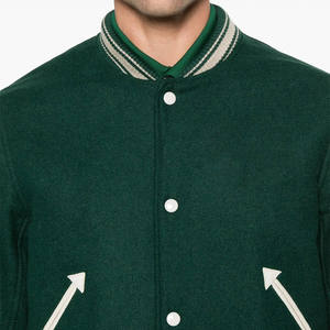 2026 Custom Varsity Jacket Plus Size Men's Jackets Letterman Team Sports With High Quality Materials Jacket for Men Embroidery - Product Image 5