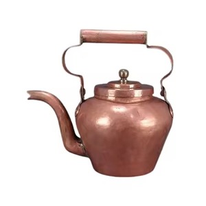 Modern <b>Tea</b> Coffee Kettle Metal <b>Pot</b> for Serving Hot Drinks Kitchen Use with Practical Design and Easy Pour Feature - Product Image 6