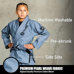 ชุด Jiu Jitsu GI พิมพ์ลายและปักสำหรับผู้ใหญ่เครื่องแบบยูโดบราซิล - Product Image 6
