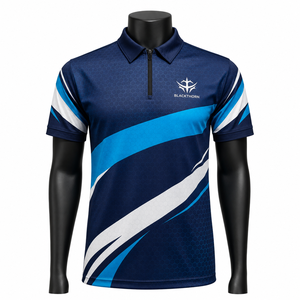 Camiseta Deportiva para Hombre OEM de Secado Rápido, Manga Corta, Diseño Personalizado, 100% Poliéster, Camisetas de Motociclismo - Product Image 6