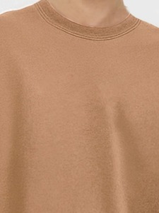Camiseta Oversize Personalizada al por Mayor para Hombre, 100% Algodón, Hombro Caído, Ajuste Holgado, Estilo Vintage Streetwear, Lisa - Product Image 3