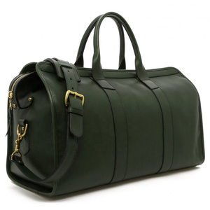 Bolsa de Viaje Grande de Cuero Genuino Personalizada de Lujo, Ecológica, Unisex, Estilo Vintage, con Cierre de Cremallera, Hecha a Mano - Product Image 5