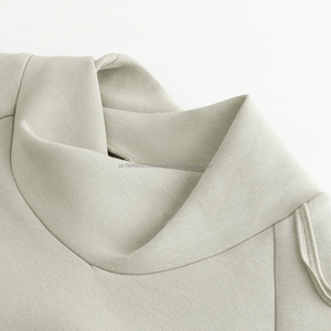 Sudadera Personalizada 100% Algodón para Mujer, Estilo Vintage, Gruesa, Desgastada, con Bordado 3D, Talla Grande - Product Image 5