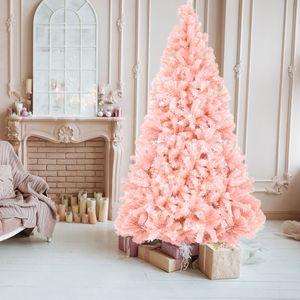 Supporto in Ferro PVC per Albero di Natale, 7 Piedi, 1800 Rami, Colore Rosa - Product Image 3