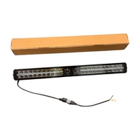 Feux LED auxiliaires, barre lumineuse LED double rangée, réflecteur laser, DRL jaune, feux LED tout-terrain, lampe de travail pour la conduite