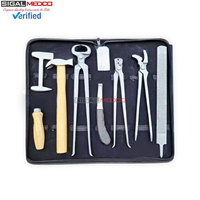 Kit de Herramientas Quirúrgicas Veterinarias Profesionales Reutilizables de Alta Resistencia para el Cuidado de Caballos, Alicates para Pezuñas, Pinza para Pezuñas, Acero Duradero