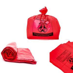 Sacs poubelles hospitaliers de qualité supérieure, sacs pour déchets biomedicaux, sacs poubelles jaunes et rouges, fournisseur de sacs pour l'élimination des déchets médicaux - Product Image 3